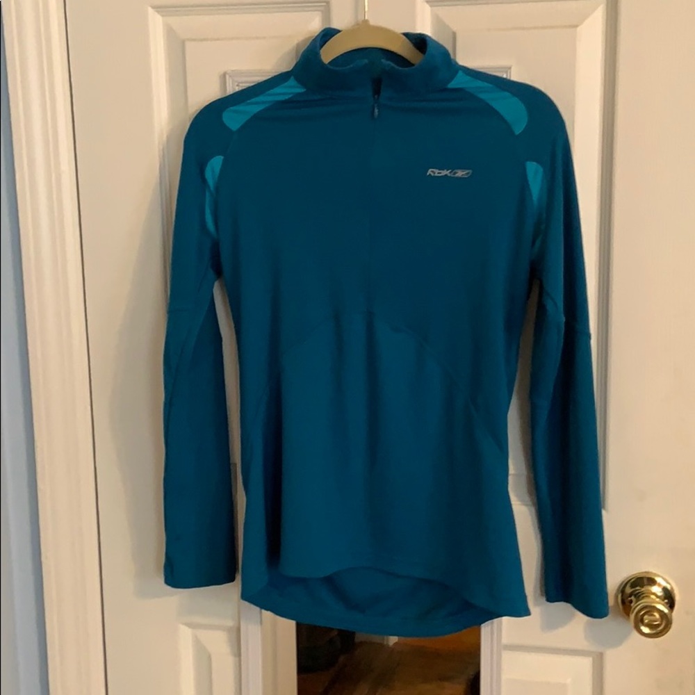 Reebok half zipper work out long sleeve